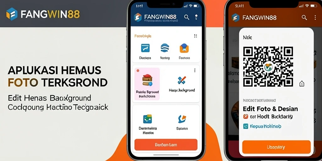 Tampilan antarmuka aplikasi FANGWIN88 yang intuitif dan mudah digunakan.